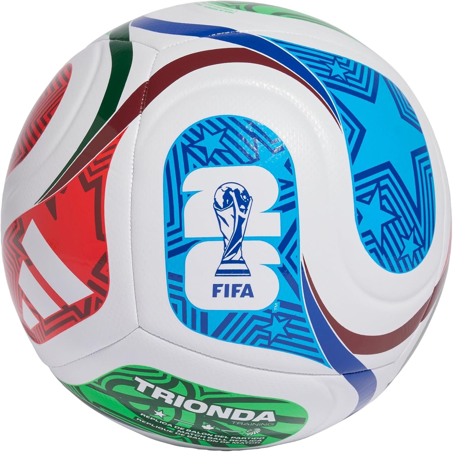Adidas Trionda 2026 FIFA World Cup Balón para Fútbol Blanco